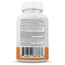 Load image into Gallery viewer, Suggested use and warning of  Keto For Health ACV Max Pills 1675MG