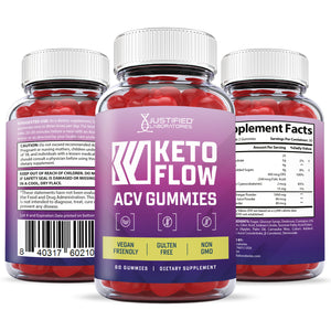 All sides of Keto Flow Gummies