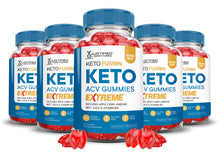 Load image into Gallery viewer, 5 bottles Keto Fusion Keto ACV Gummies Extreme 2000mg