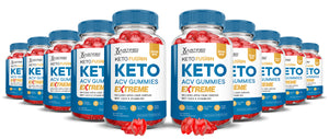 10 bottles Keto Fusion Keto ACV Gummies Extreme 2000mg