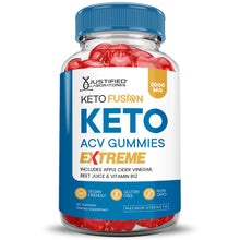 Load image into Gallery viewer, Front of  Keto Fusion Keto ACV Gummies Extreme 2000mg