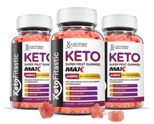 Load image into Gallery viewer, 3 bottles KetoFitastic Max Gummies