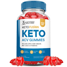 Load image into Gallery viewer, 1 bottle Keto Fusion Keto ACV Gummies 1000MG