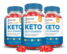 Load image into Gallery viewer, 3 bottles Keto Fusion Keto ACV Gummies 1000MG