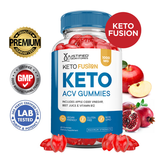 Keto Fusion Keto ACV Gummies 1000MG
