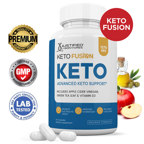 Keto Fusion Keto ACV Pills 1275MG