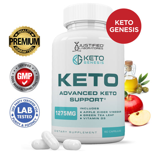 Keto Genesis Keto ACV Pills 1275MG