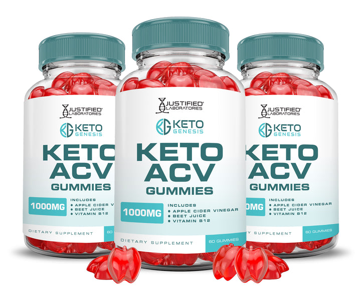 Keto Genesis Keto ACV Gummies 1000MG