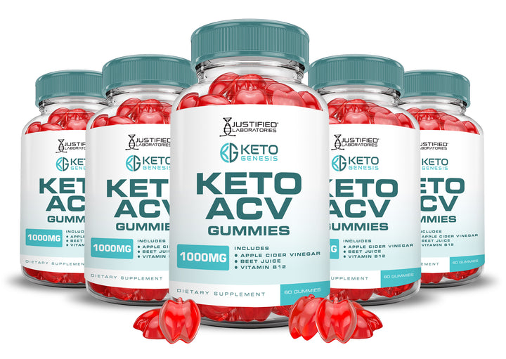 Keto Genesis Keto ACV Gummies 1000MG