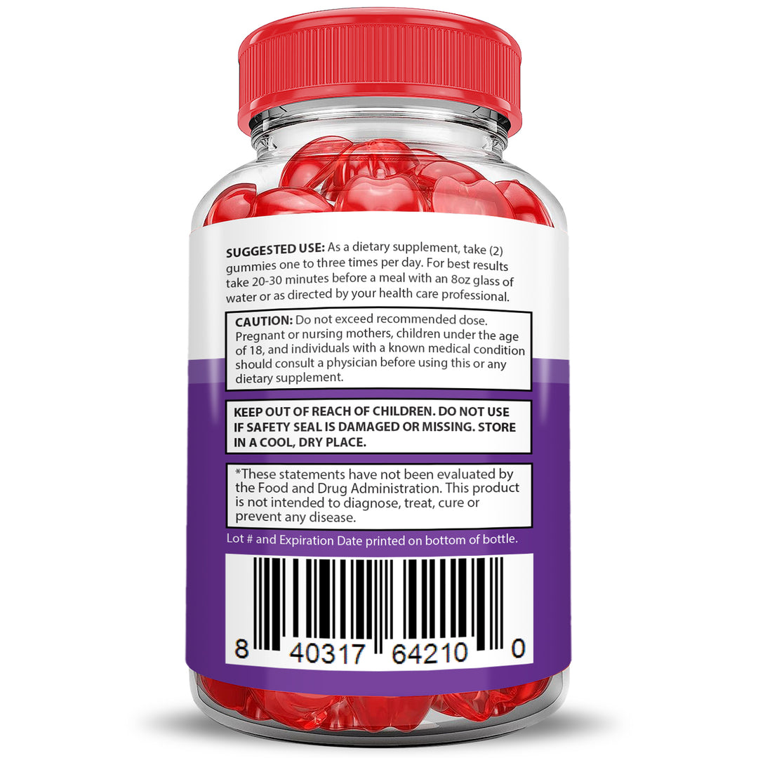 Suggested Use Keto Glow Keto ACV Gummies 1000MG