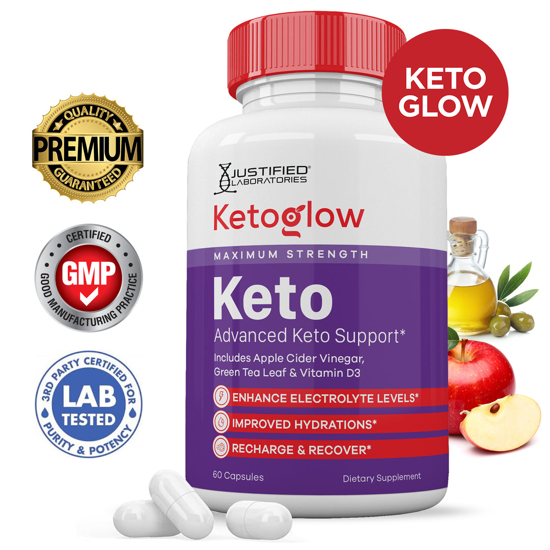 Keto Glow Keto ACV Pills 1275MG