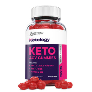 1 bottle Ketology ACV Keto Gummies