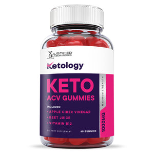 front facing of Ketology ACV Keto Gummies