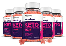 Load image into Gallery viewer, 5 bottles Ketology Keto Max Gummies