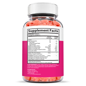 supplement facts of Ketology Keto Max Gummies