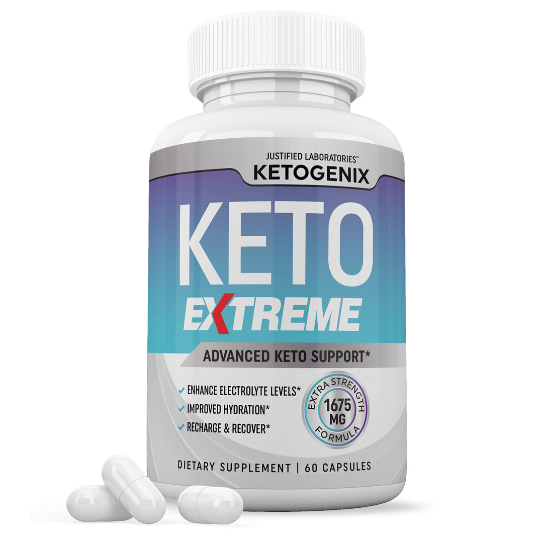 1 Bottle of Ketogenix Keto ACV Extreme Pills 1675MG