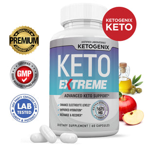 Ketogenix Keto ACV Extreme Pills 1675MG