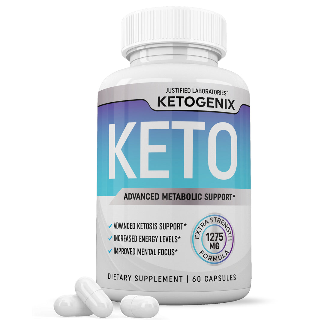 1 Bottle of Ketogenix Keto ACV Pills 1275MG