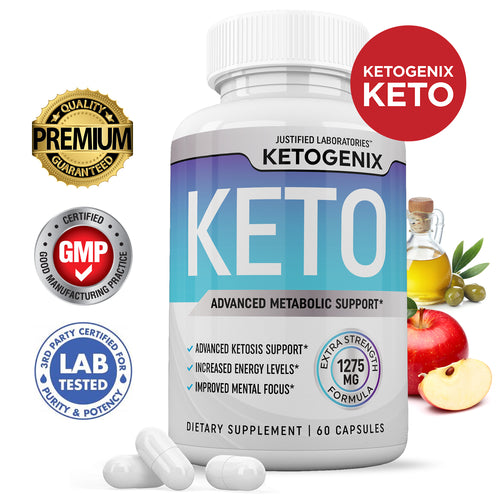 Ketogenix Keto ACV Pills 1275MG