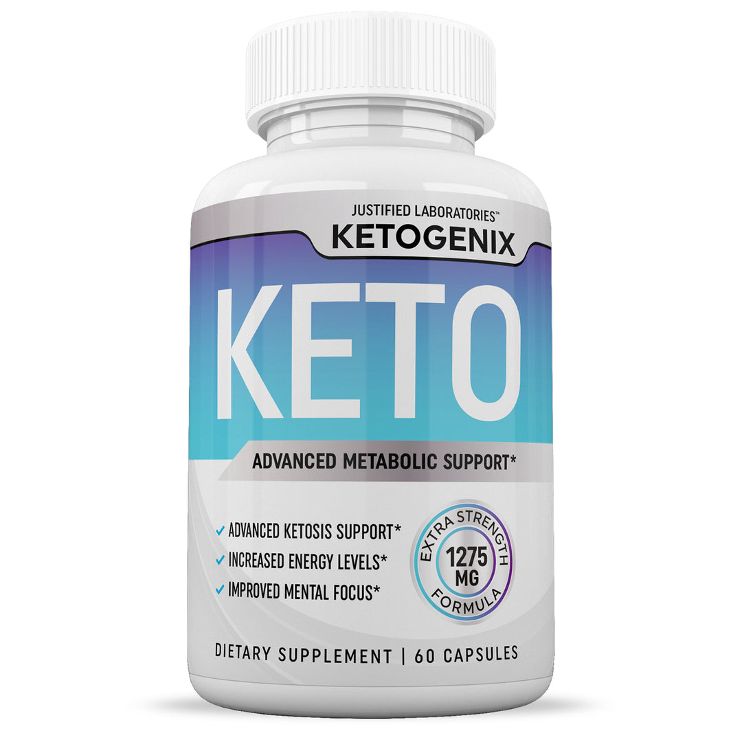 Front of Ketogenix Keto ACV Pills 1275MG