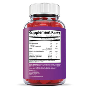 supplement facts of Keto Max ACV Gummies