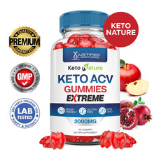 Cargar imagen en el visor de la Galería, 2 x Stronger Keto Nature Keto ACV Gummies Extreme 2000MG