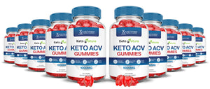 10 Bottles Keto Nature Keto ACV Gummies 1000MG