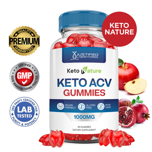 Keto Nature Keto ACV Gummies 1000MG