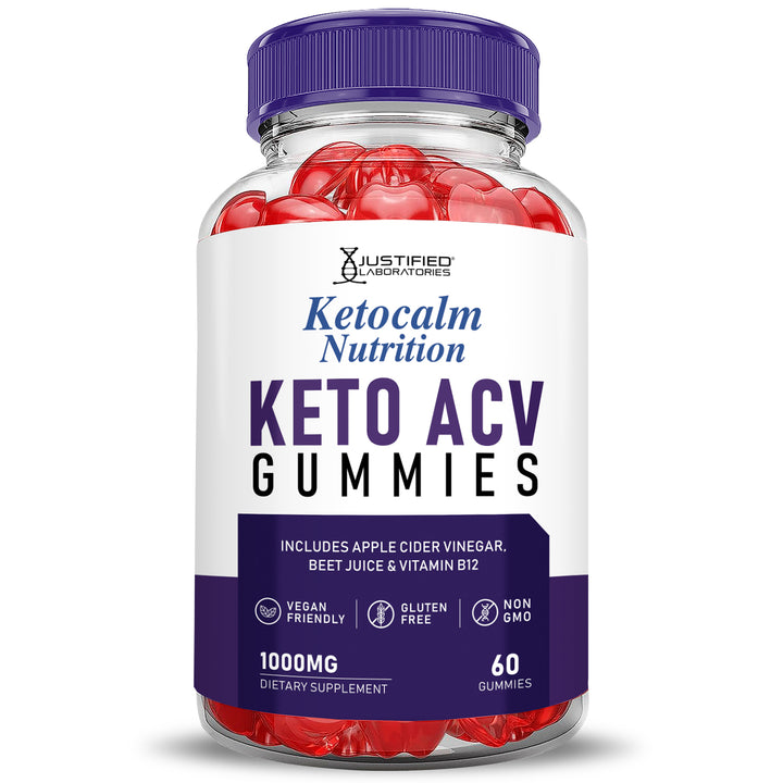 Front of Keto Calm Keto ACV Gummies 1000MG
