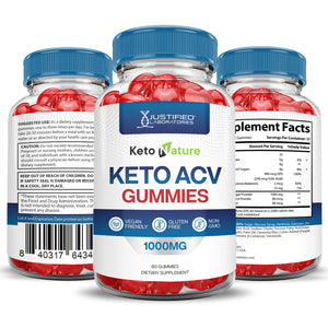 Keto Nature Keto ACV Gummies 1000MG