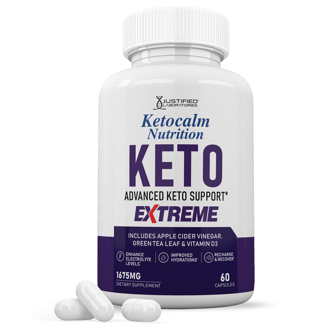 1 bottle of Keto Calm Keto ACV Extreme Pills 1675MG