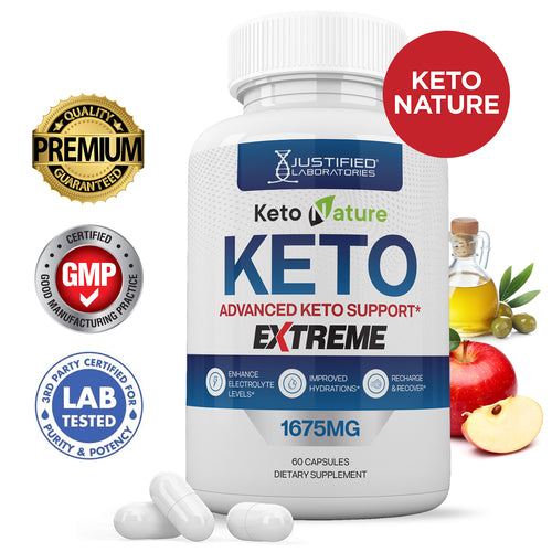 Keto Nature Keto ACV Extreme Pills 1675MG