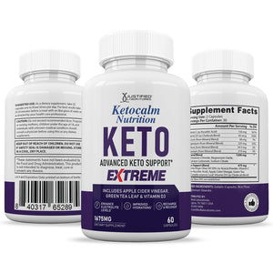 Keto Calm Keto ACV Extreme Pills 1675MG