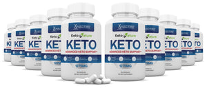 10 Bottles Keto Nature Keto ACV Pills 1275MG