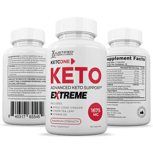 Keto One Keto ACV Extreme Pills 1675MG