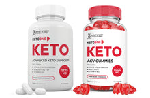 Cargar imagen en el visor de la Galería, Keto One Keto ACV Gummies + Pills Bundle