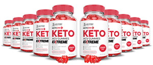 2 x Stronger Keto One Keto ACV Gummies Extreme 2000mg