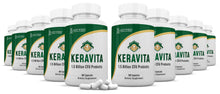 Laden Sie das Bild in den Galerie-Viewer, 10 bottles of Keravita 1.5 Billion CFU Pills