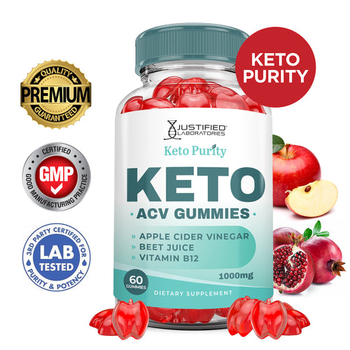 Keto Purity Keto ACV Gummies 1000MG