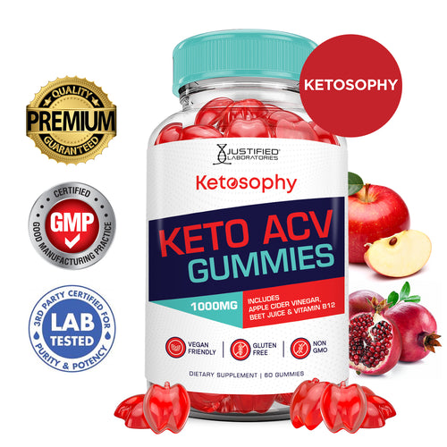 Ketosophy Keto ACV Gummies 1000MG