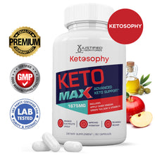 Load image into Gallery viewer, Ketosophy Keto ACV Max Pills 1675MG