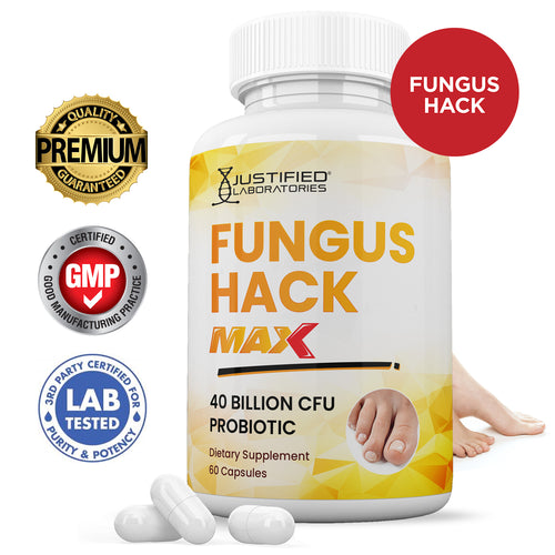 Fungus Hack Max 40 Billion CFU Pills