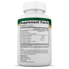 Cargar imagen en el visor de la Galería, Supplement Facts of 3 X Stronger Keravita Max 40 Billion CFU Pills