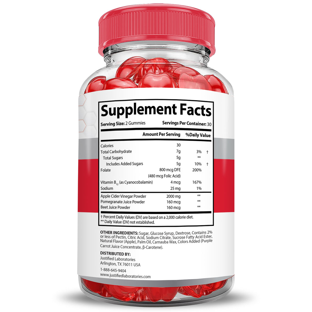 2 x Stronger Keto Rush ACV Gummies Extreme 2000mg