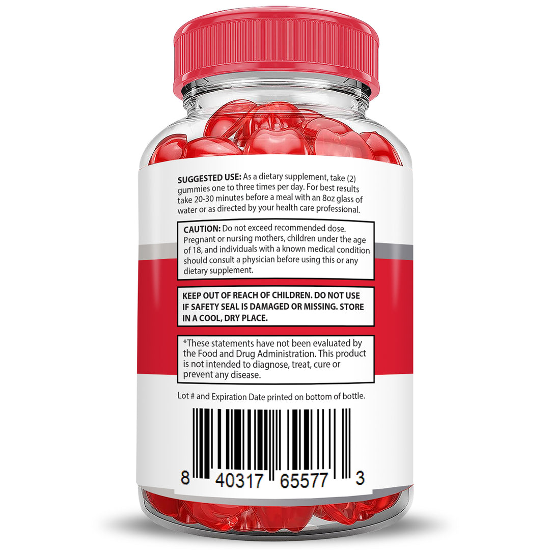 2 x Stronger Keto Rush ACV Gummies Extreme 2000mg