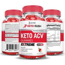 Afbeelding in Gallery-weergave laden, 2 x Stronger Keto Rush ACV Gummies Extreme 2000mg