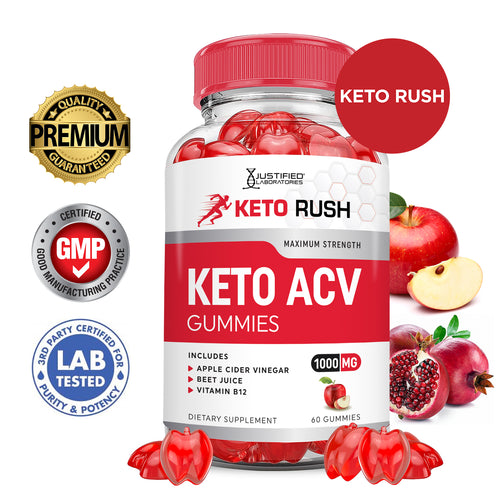 Keto Rush ACV Gummies 1000MG