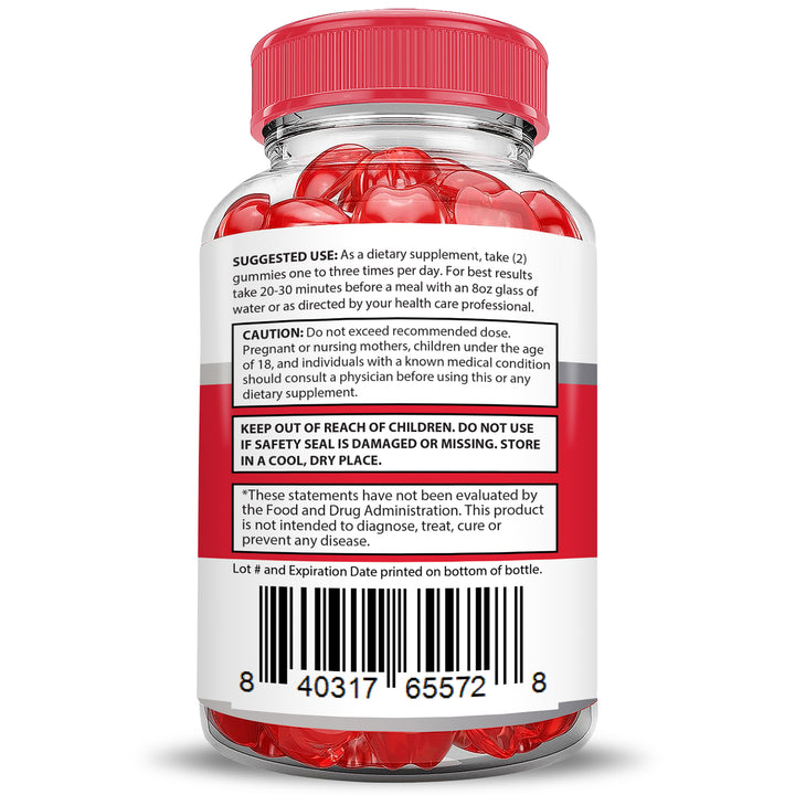 Suggested use of Keto Rush ACV Gummies 1000MG