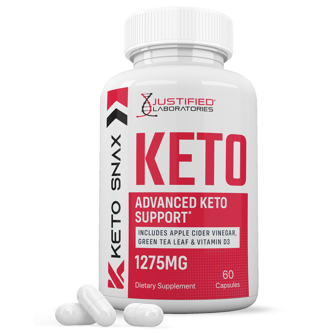 1 bottle of Keto Snax Keto ACV Pills 1275MG
