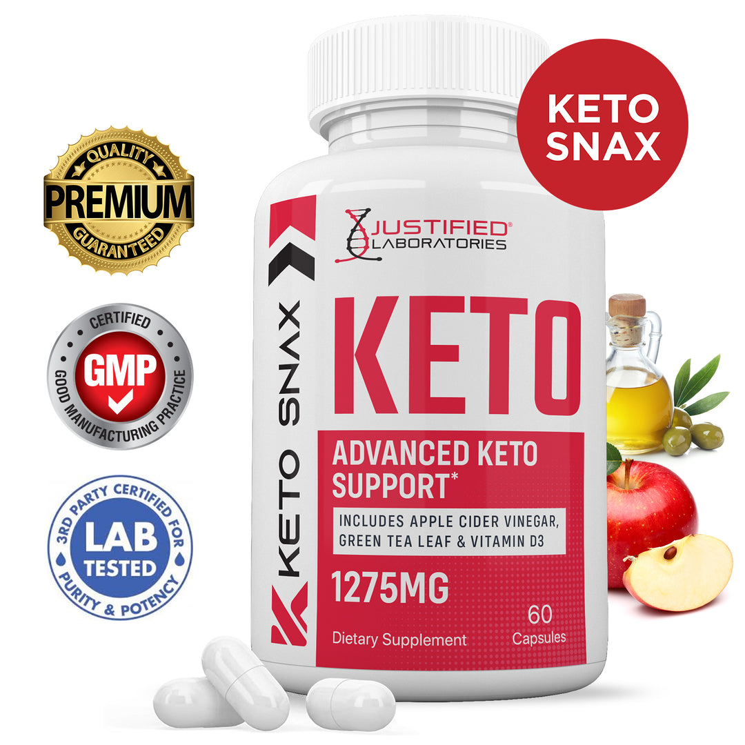 Keto Snax Keto ACV Pills 1275MG
